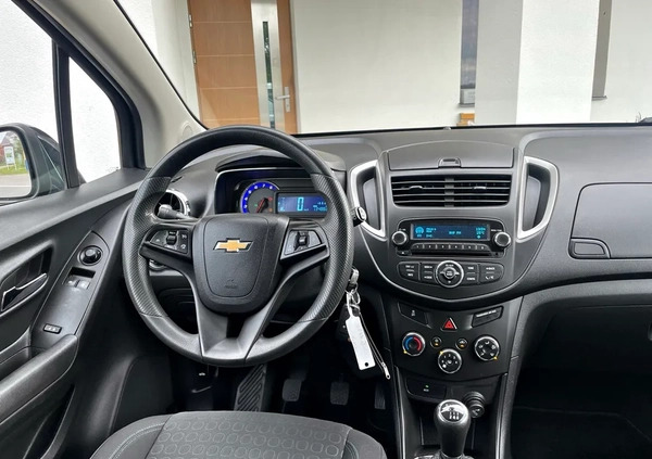 Chevrolet Trax cena 34900 przebieg: 133000, rok produkcji 2013 z Sępopol małe 436